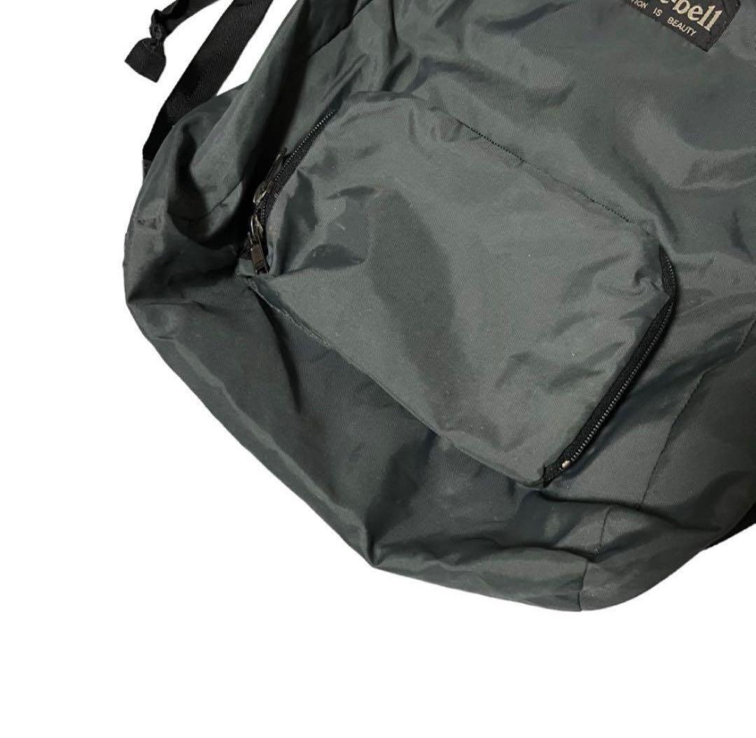 90s OLD mont-bell ポケッタブル　ナイロンバックパック