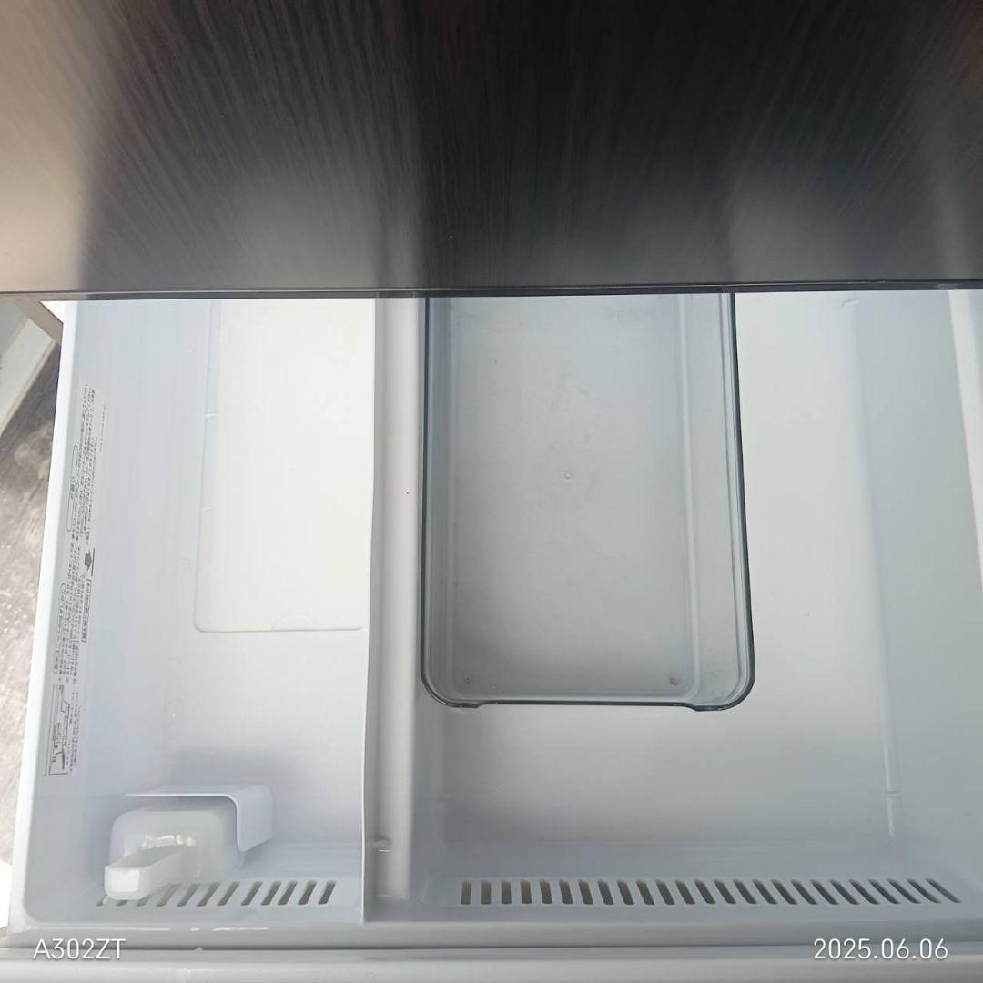 1926設置まで対応 　アクア　大型冷蔵庫　木目モデル　430L