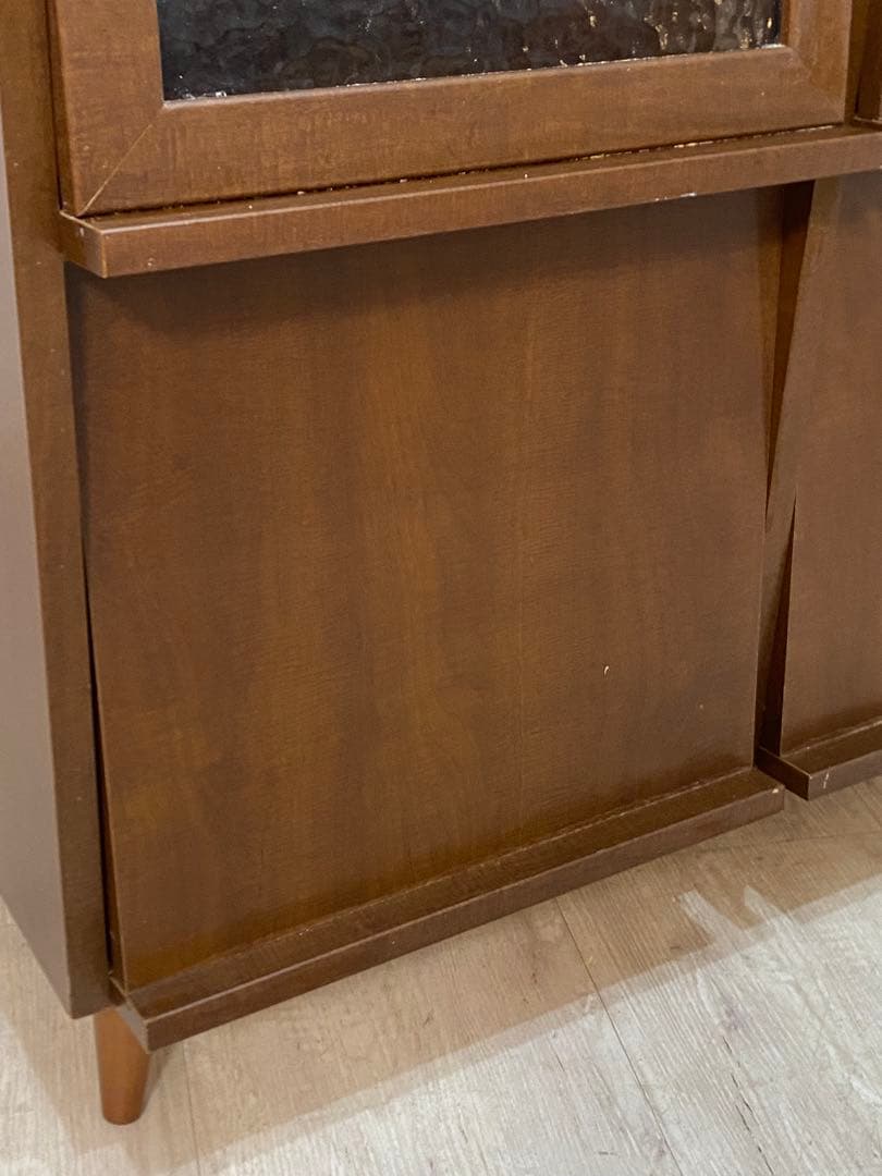 【東京都内23区配送無料】B-COMPANY ブックシェルフ　棚　チェスト　昭和