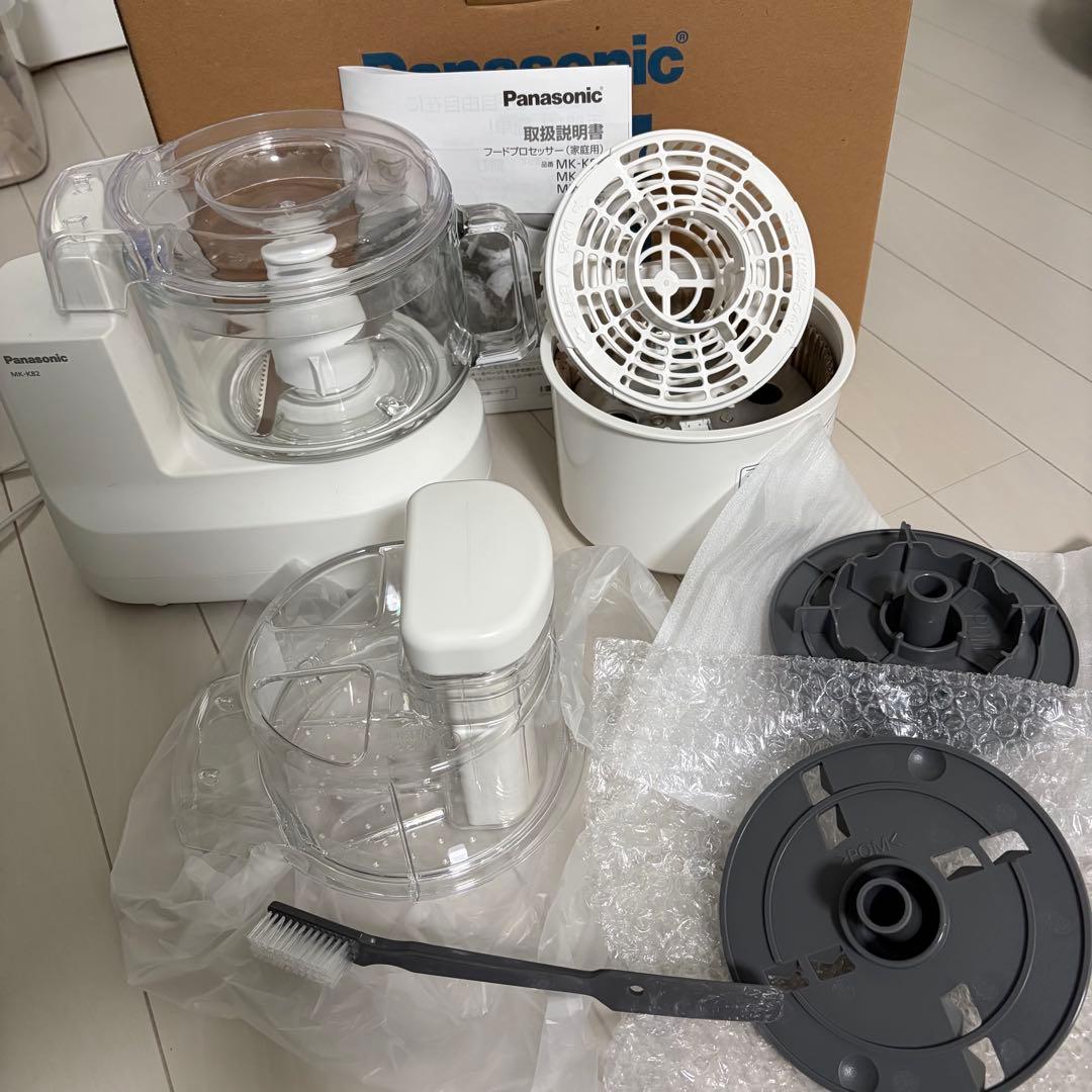 Panasonic パナソニック フードプロセッサー MK-K82 ホワイト