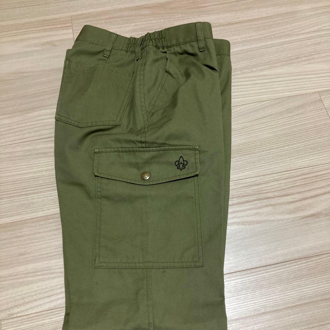 キャンプ用ハットとパンツ、ベルトセット