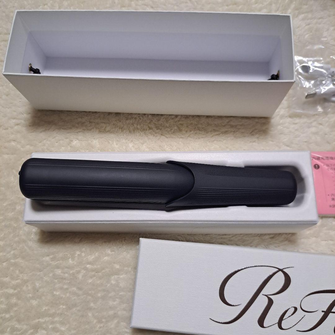 【新品未使用】Refa リファ　フィンガーアイロンST ブラック