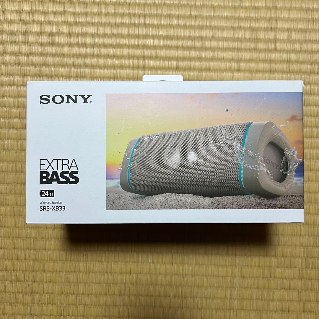 SONY SRS-XB33 ワイヤレススピーカー