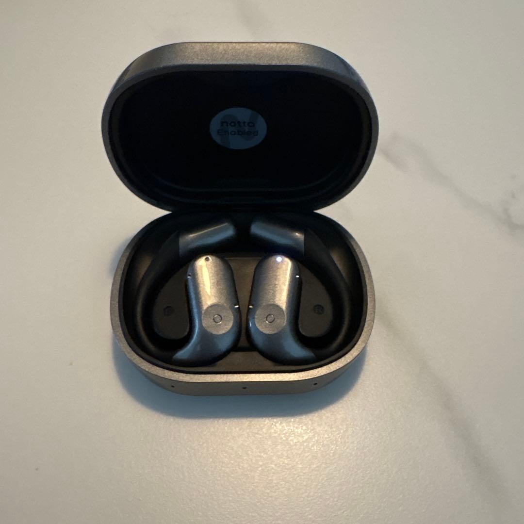 ZENCHORD ワイヤレスイヤホン グレー 充電ケース付き