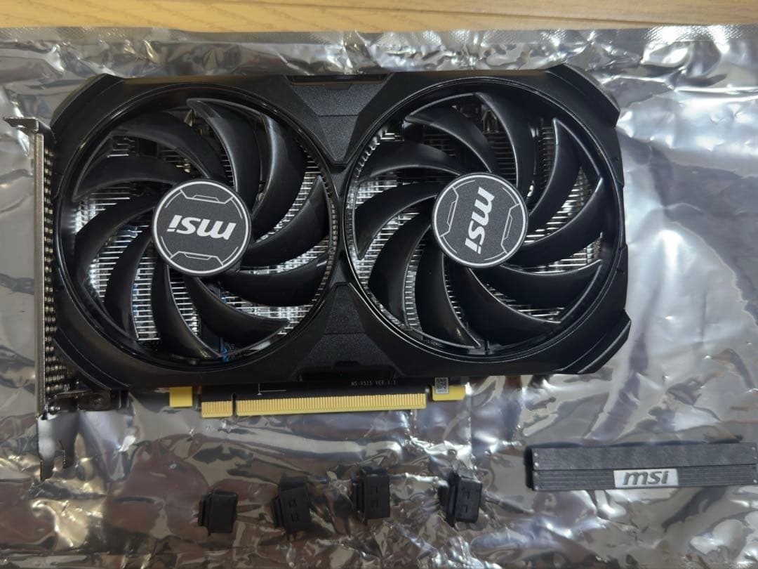 グラフィックボード・グラボ・ビデオカード GeForce RTX4060Ti VENTUS 2X BLACK 8G OC