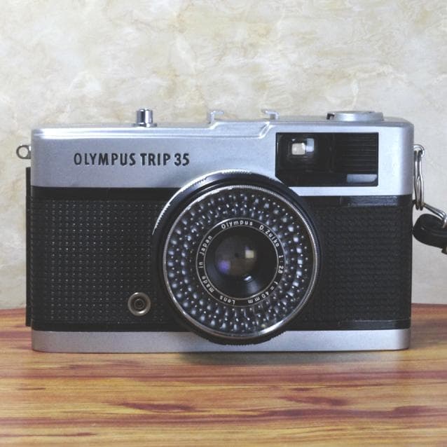 【整備済完動品・赤ベロOK！フィルム試写済み】OLYMPUS Trip 35