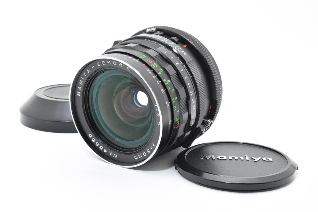 動確済 超美品 マミヤ Mamiya Sekor C 50mm 4.5 #238