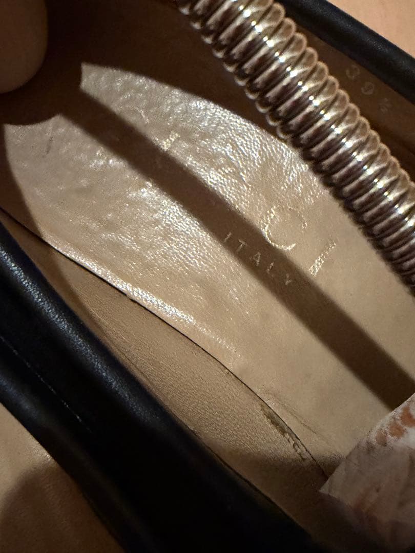 GUCCI ビブラムソール　ホースビット　スエード　ローファー　黒　イタリア製