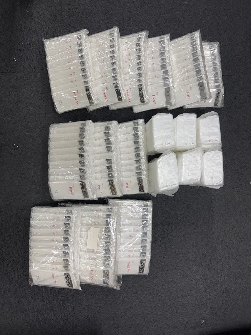 【大量約2,000個】iPhone/AirPodsケース まとめ売り 黄ばみあり