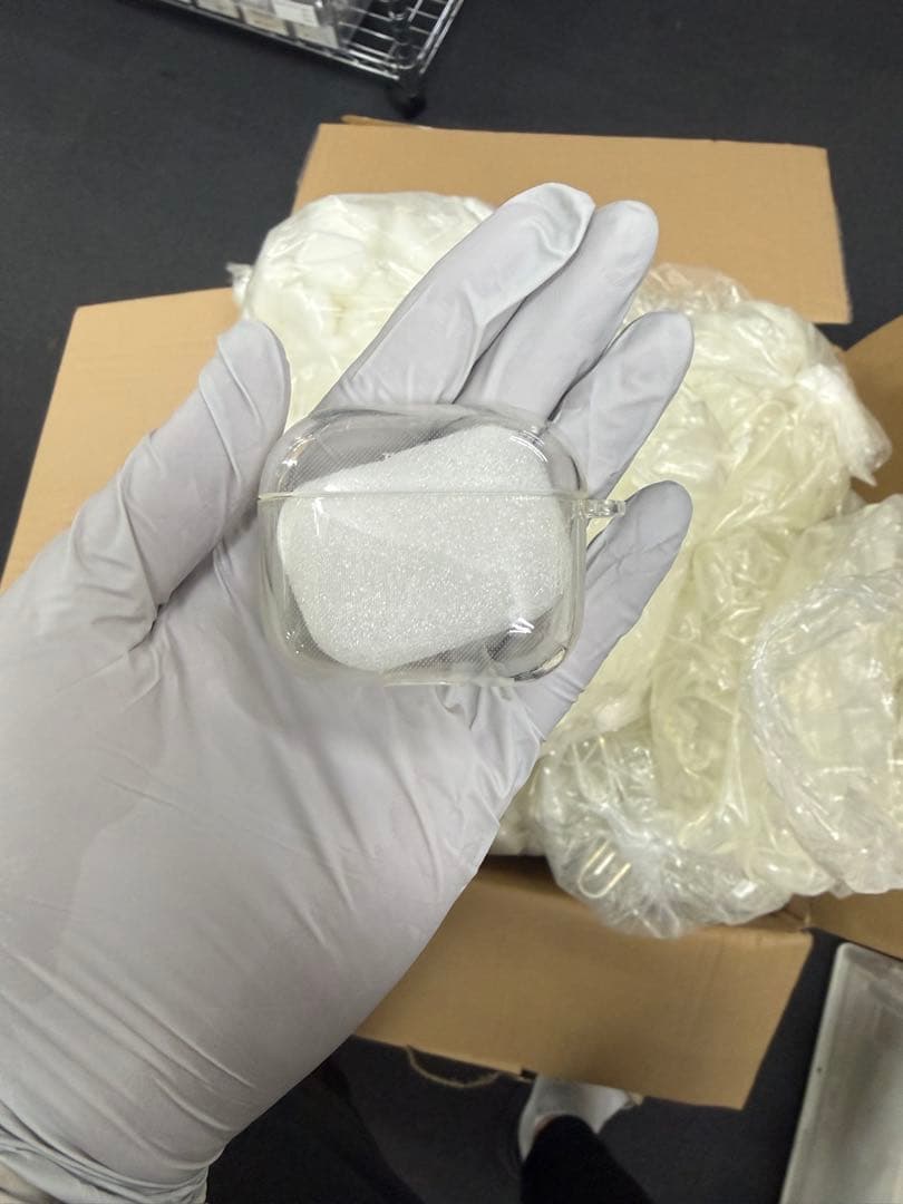 【大量約2,000個】iPhone/AirPodsケース まとめ売り 黄ばみあり