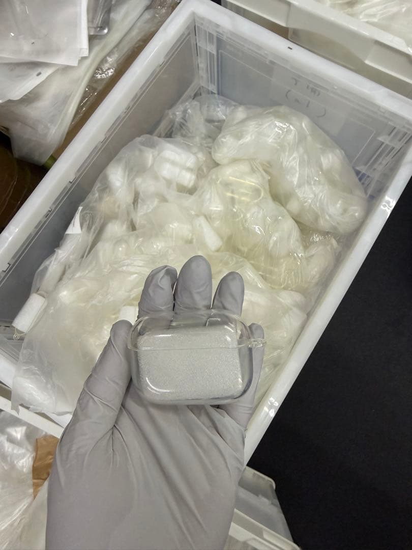 【大量約2,000個】iPhone/AirPodsケース まとめ売り 黄ばみあり