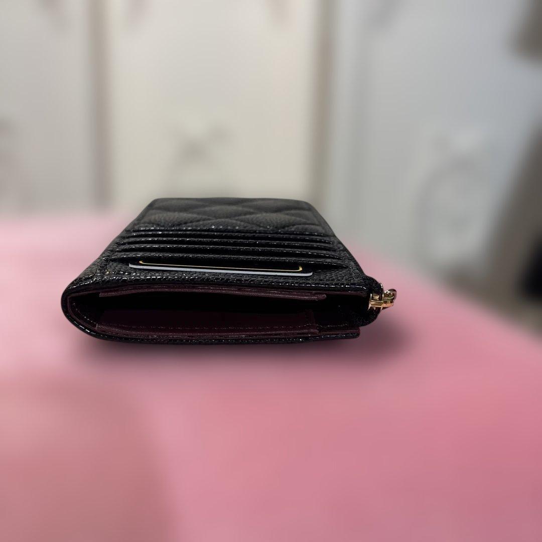 CHANELノベルティミニ財布新品未使用黒