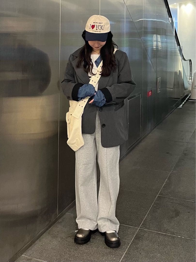 ハート刺繍入り テーラードジャケット TINA：JOJUN