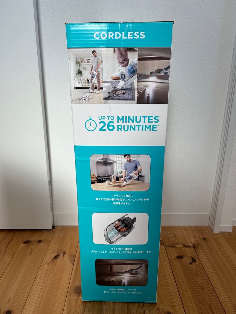 BLACK+DECKER サイクロンスティッククリーナー 本体