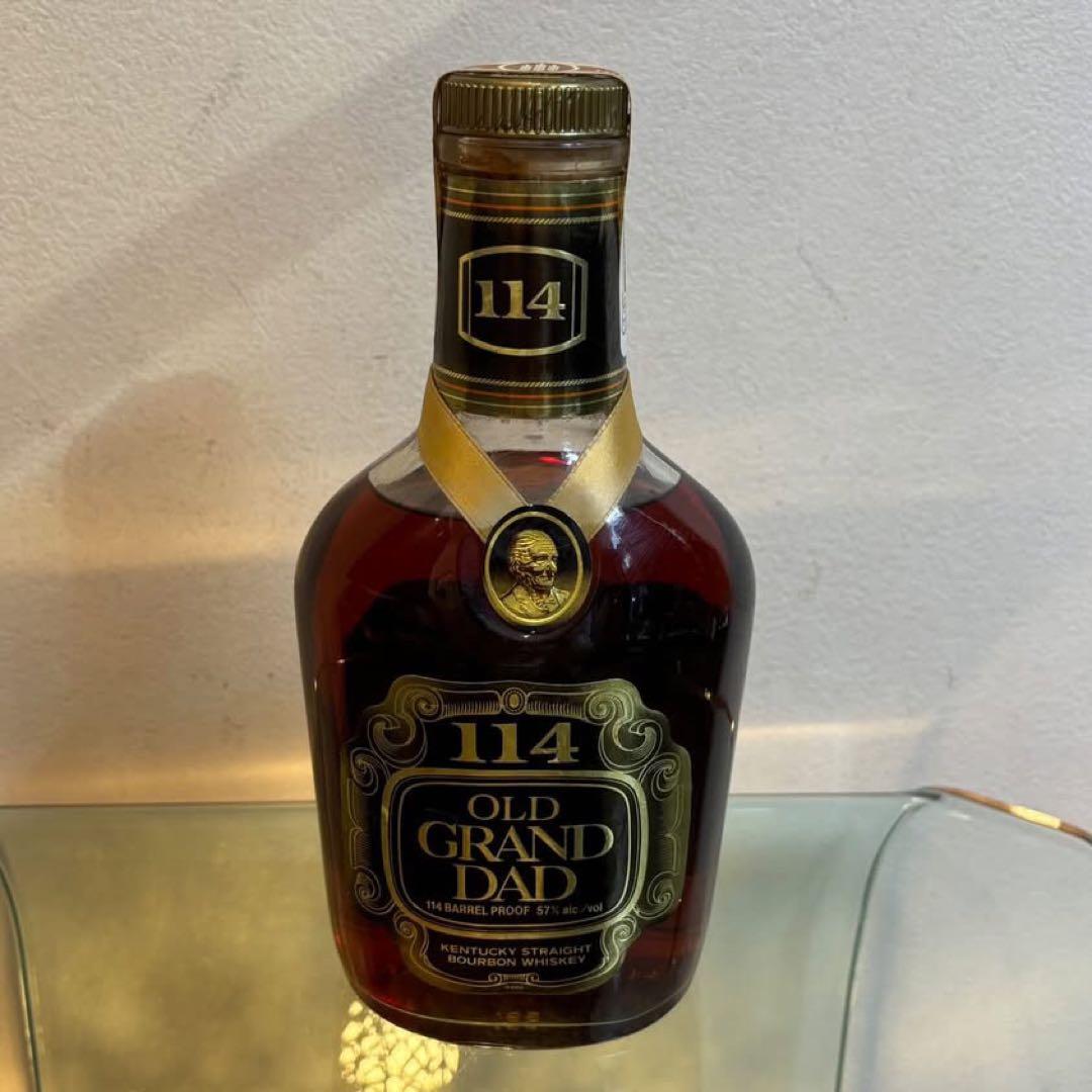 NA4707 未開栓! 114 OLD GRAND DAD 57% ウイスキー