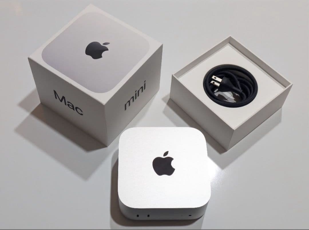 【美品】Mac mini m4 256GB 保証あり