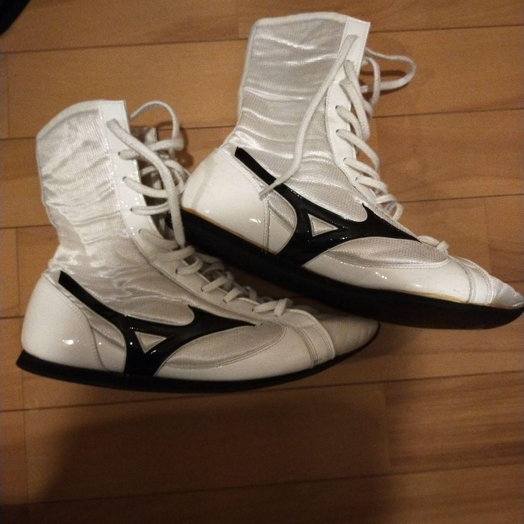 Mizuno ボクシングシューズ フィニッシャー　ホワイト/ブラック