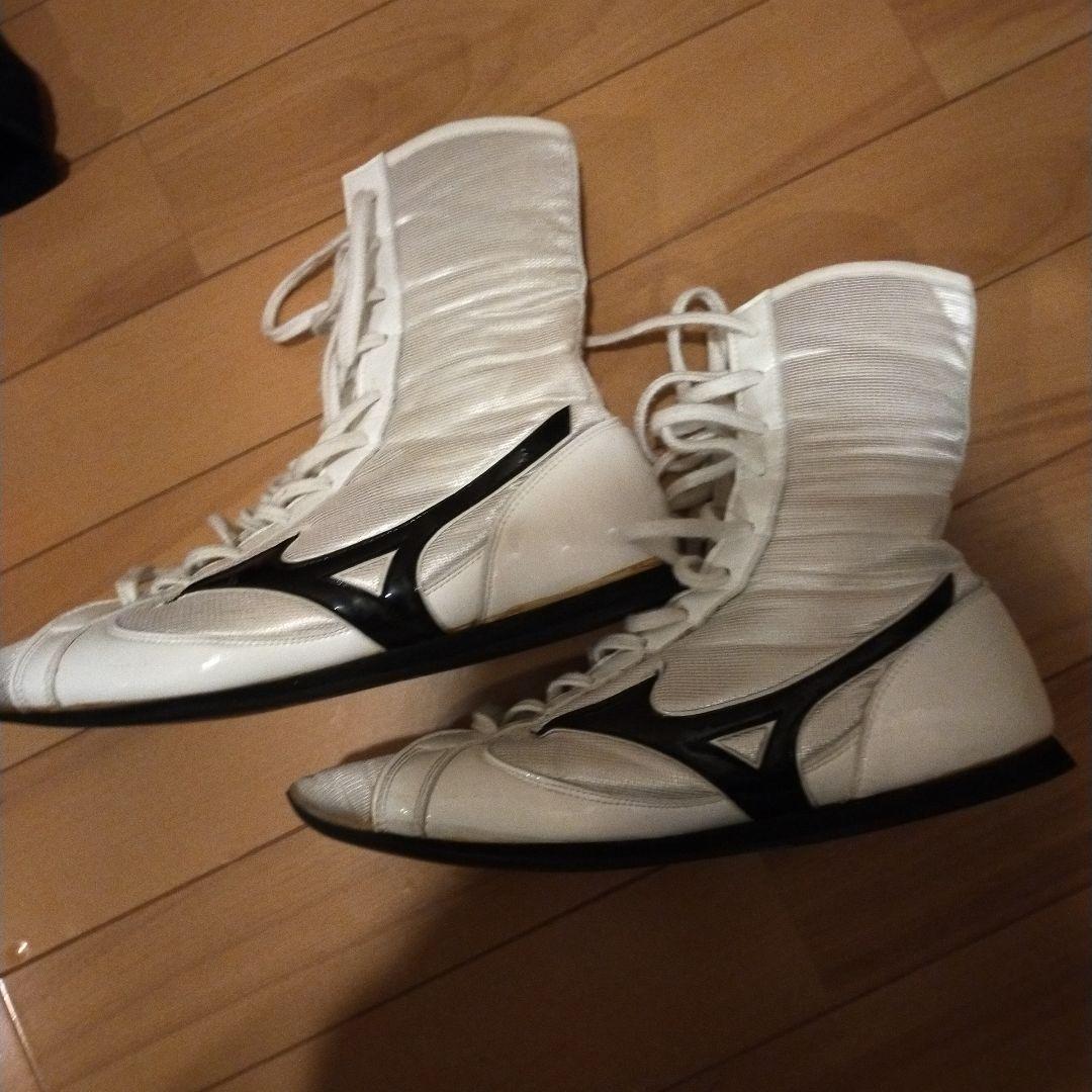Mizuno ボクシングシューズ フィニッシャー　ホワイト/ブラック