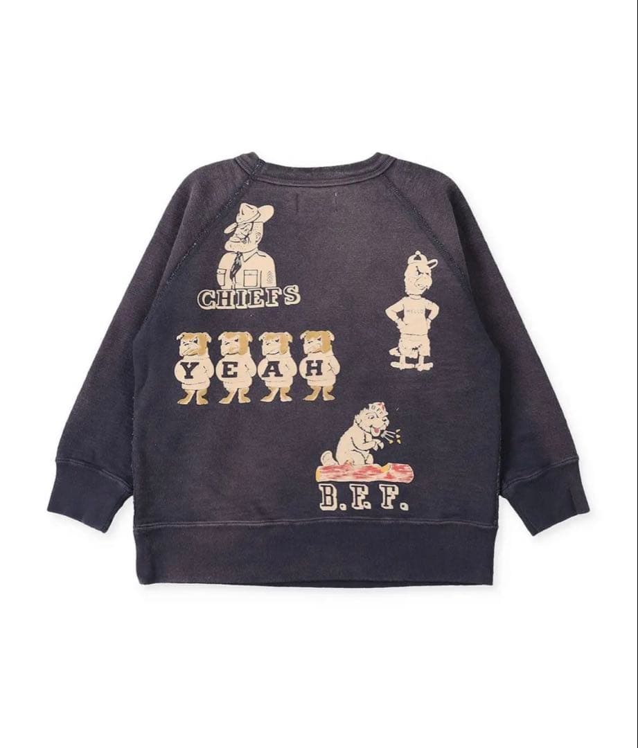 DENIM DUNGAREE ビンテージ裏毛 スウェット　110cm 4NV