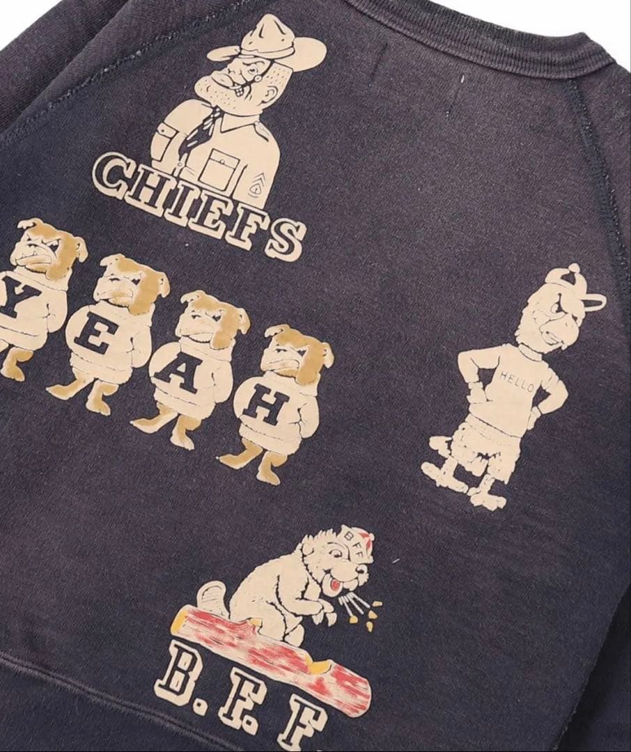 DENIM DUNGAREE ビンテージ裏毛 スウェット　110cm 4NV