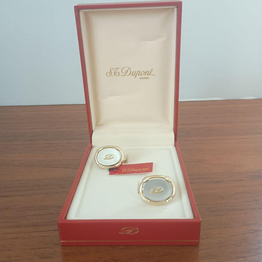 S.T. Dupont カフリンクス ゴールド/シルバー