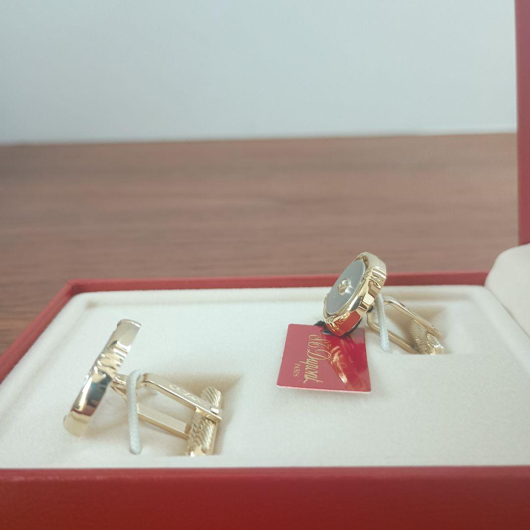 S.T. Dupont カフリンクス ゴールド/シルバー