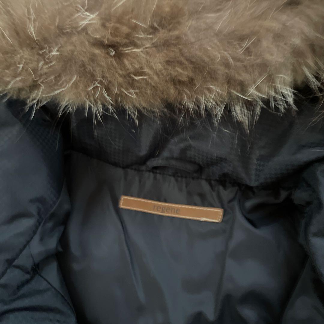 regent ブラック ダウンジャケット ファー付き スキーウェア