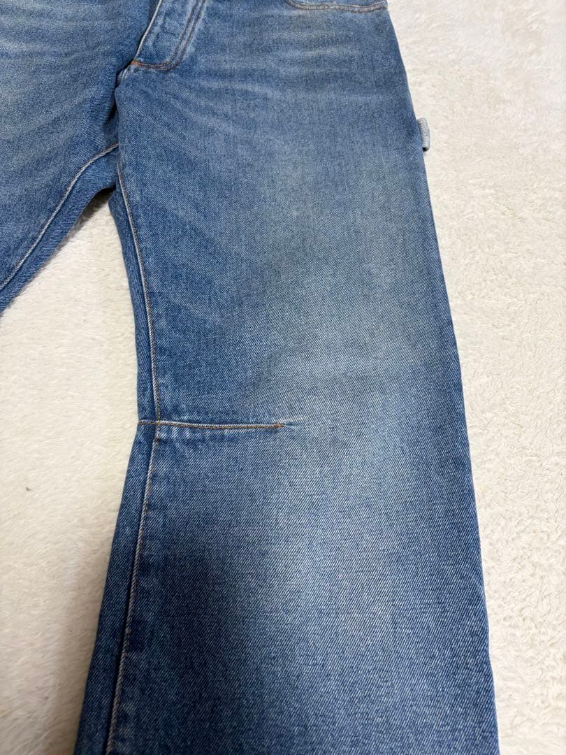 HERON PRESTON ペインターデニム　ワイドデニム