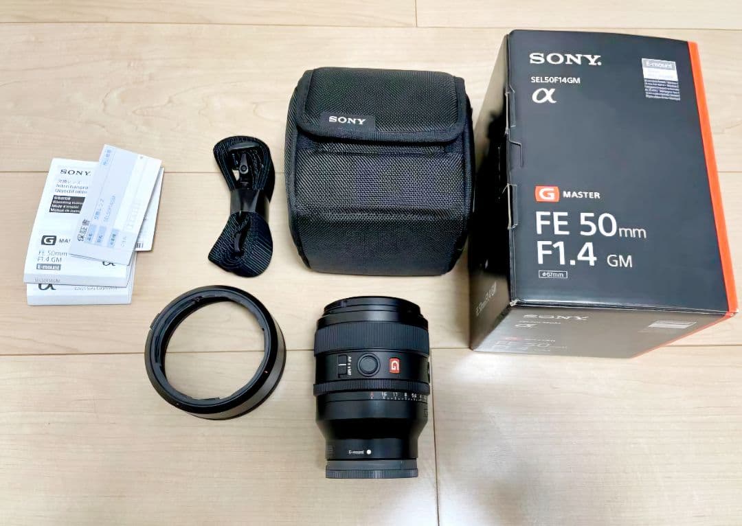 sony 50mm f1.4 gm 単焦点　sel50f14gm 美品
