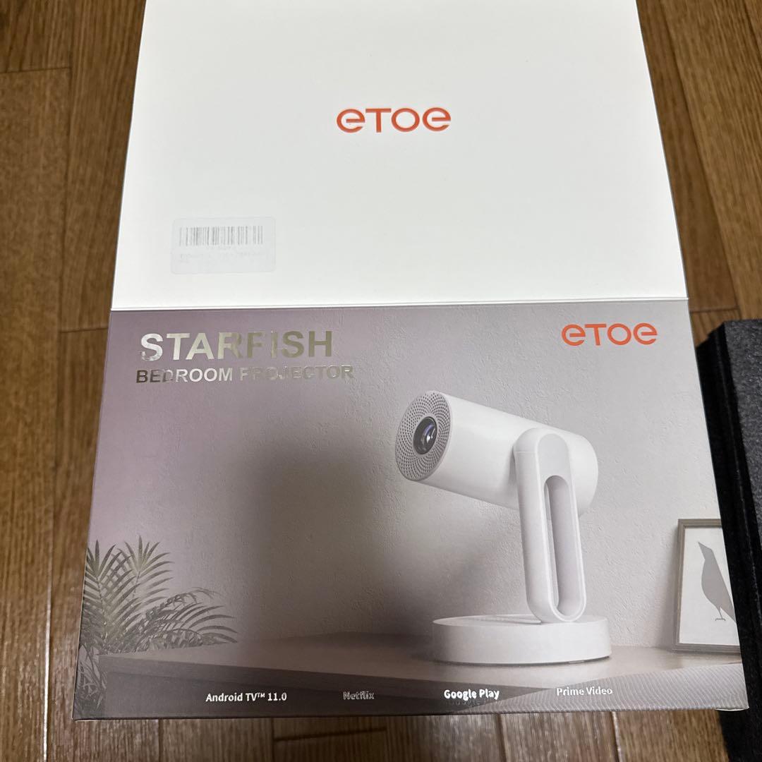 ETOE プロジェクター Android TV 11.0 搭載 1080p対応