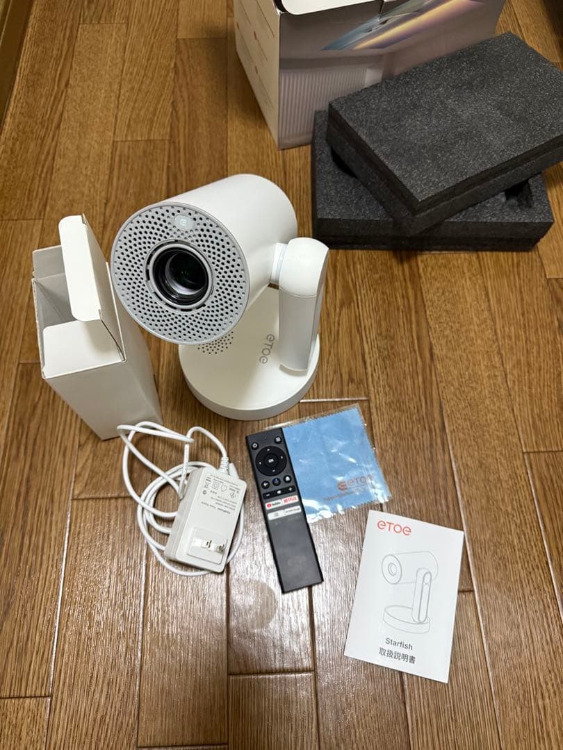 ETOE プロジェクター Android TV 11.0 搭載 1080p対応