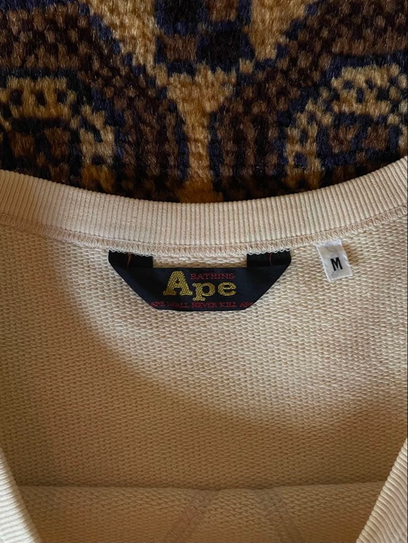 希少 90s A BATHING APE A.S.N.K.A. SWEAT