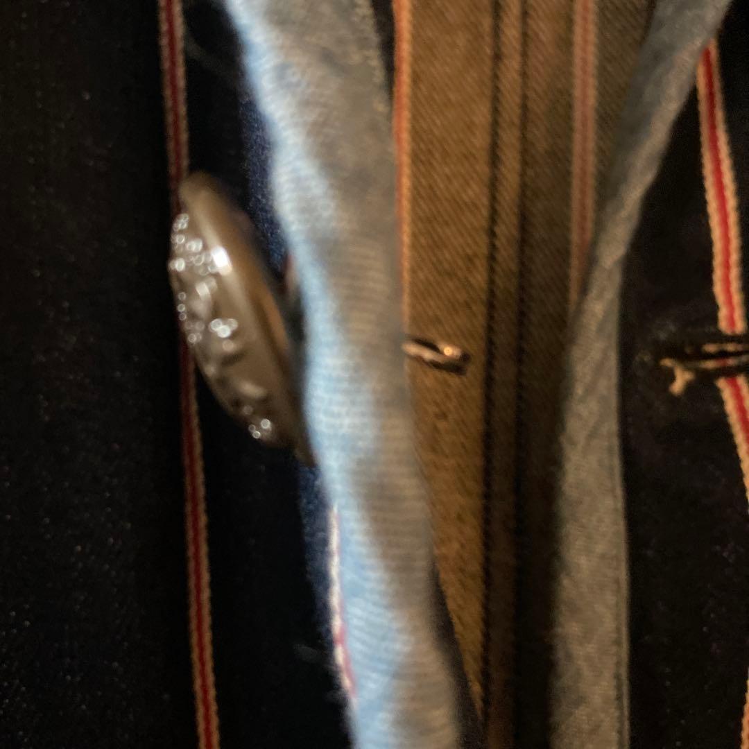 【激レア】CHLORO デニム　ストライプ　ジャケット　カバーオール　サイズ40