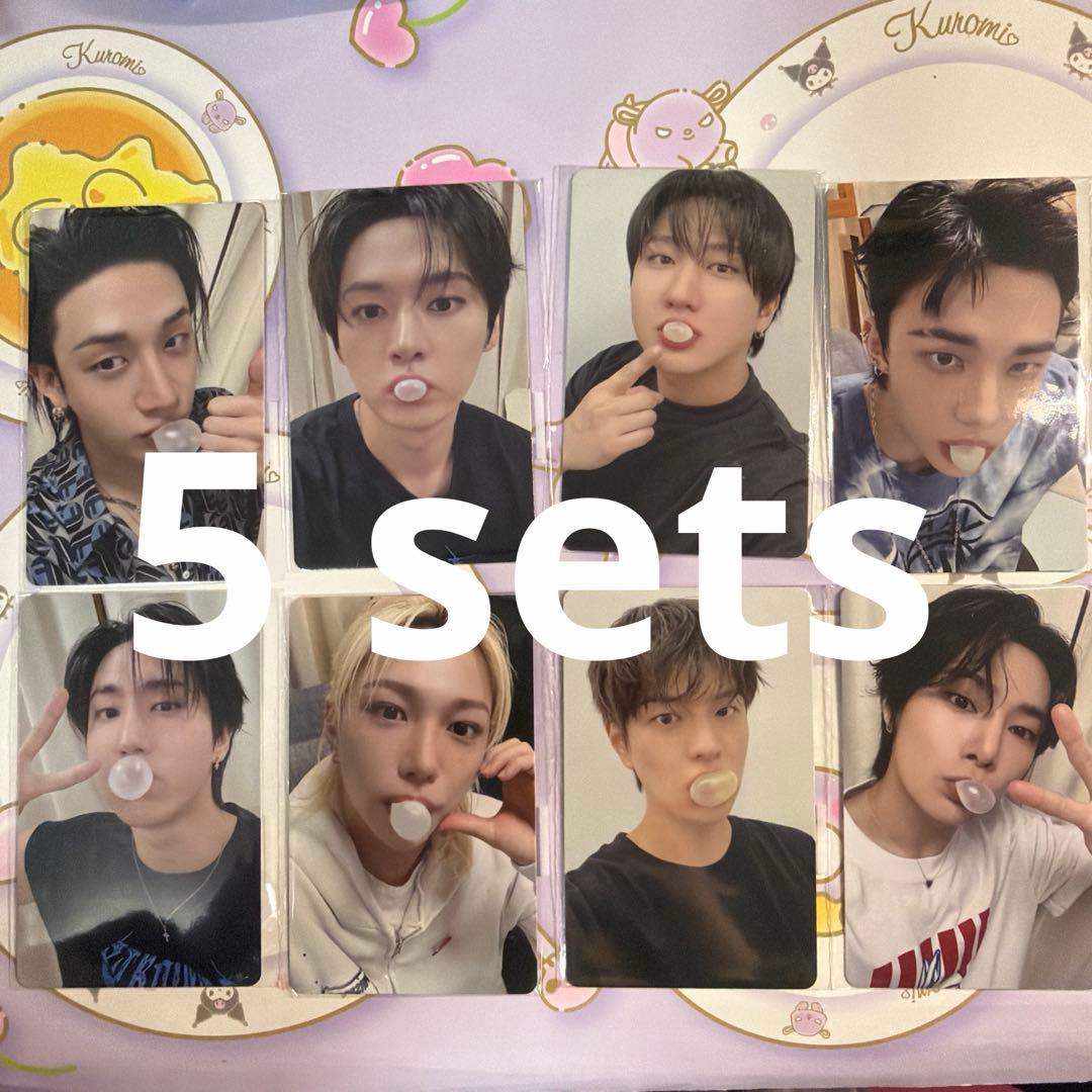 stray kids fans ヨントン　コンプ　OT8 5sets