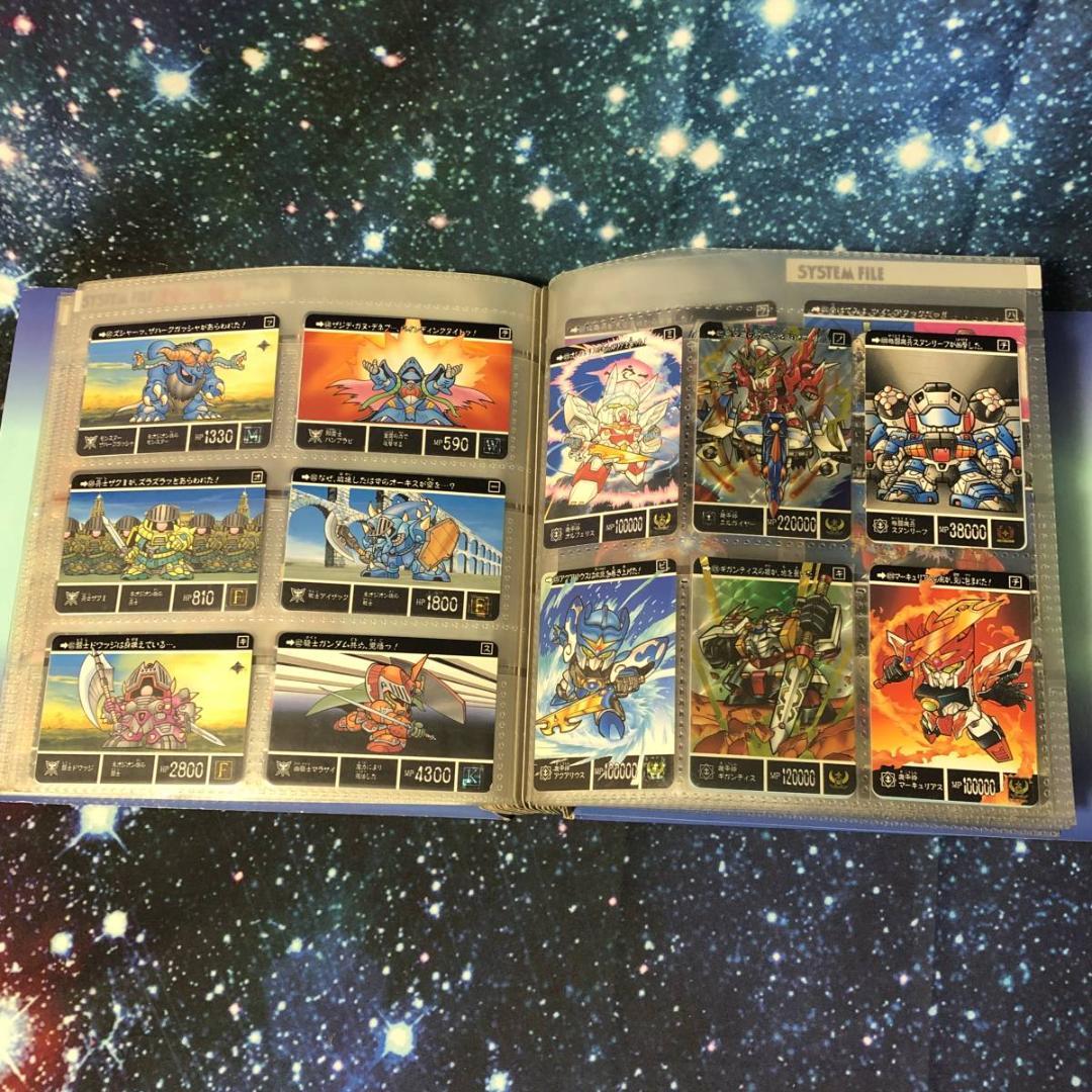 当時物 SDガンダム外伝 カードダス 機甲神伝説 176枚フルコンプ