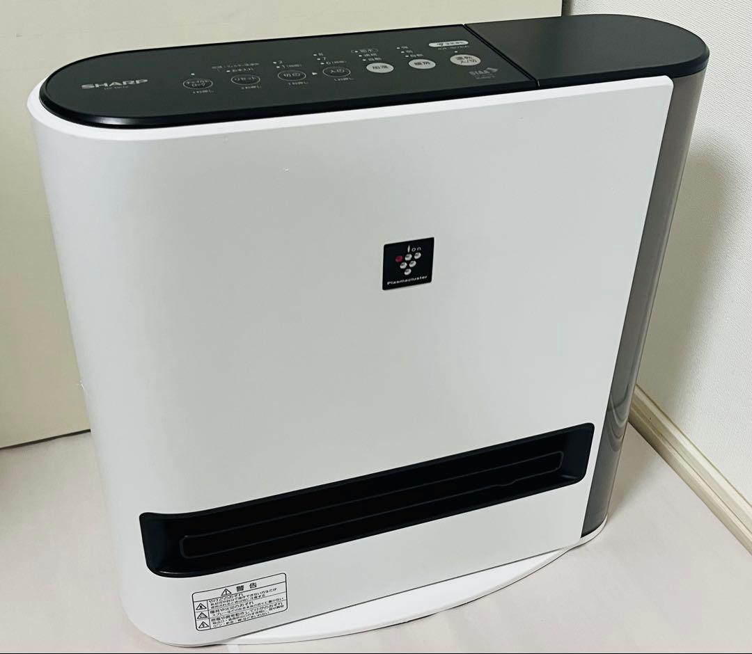 ★シャープ　加湿 セラミックファンヒーター【HX-RK12-W】 22年製