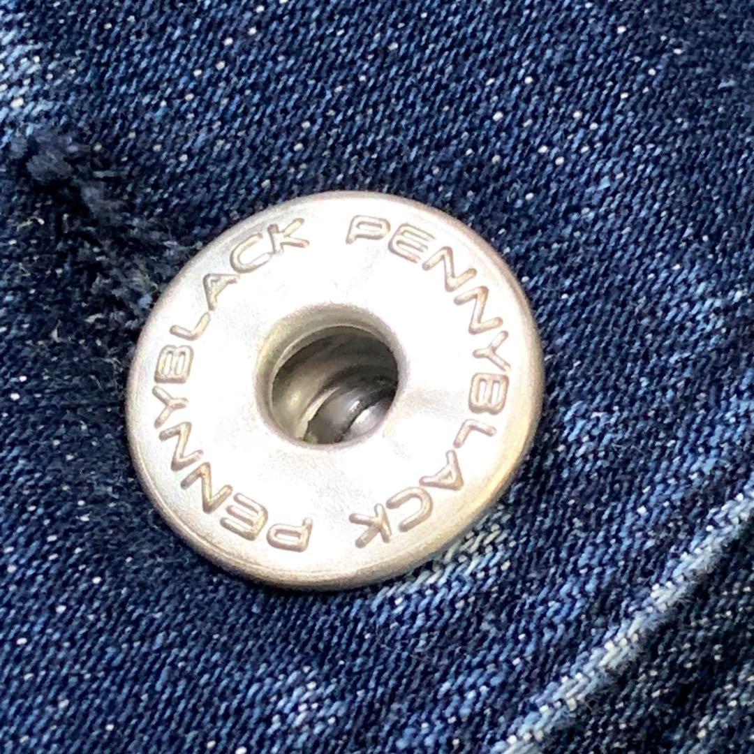 ★ Marissa様マックスマーラデニムジャケット伸縮❤︎ ぼかし染めボーダー　L