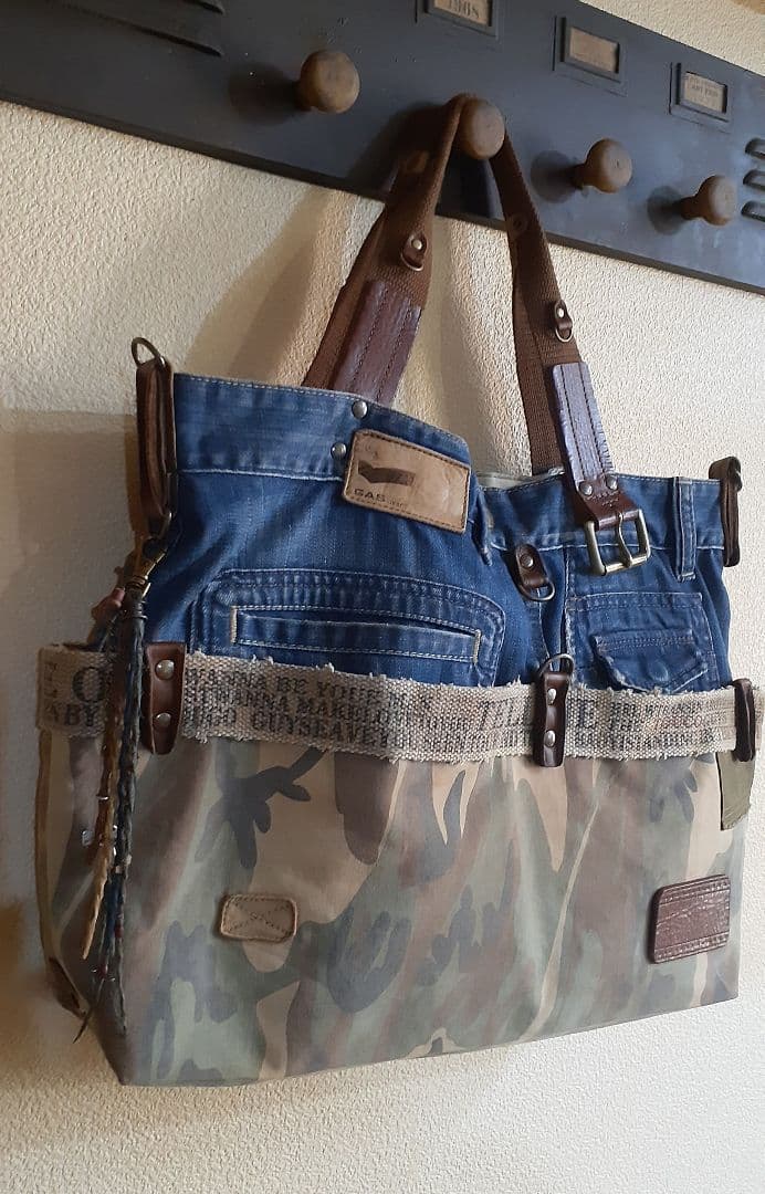 ミリタリーリメイク ★★★ AMERICAN VINTAGE トート& 腰袋付き