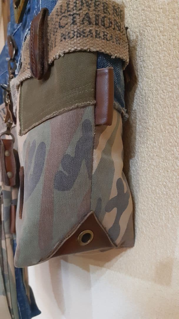 ミリタリーリメイク ★★★ AMERICAN VINTAGE トート& 腰袋付き