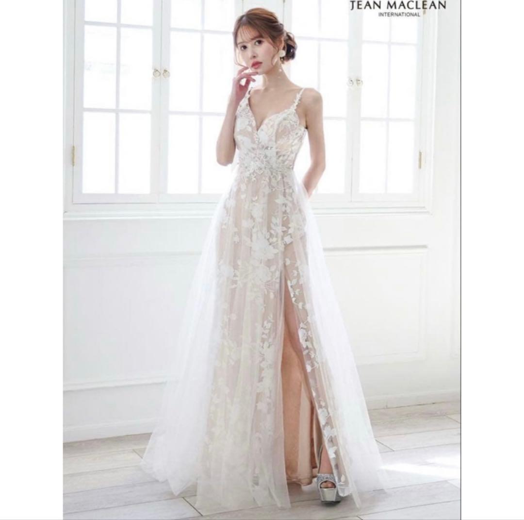 JEAN MACLEAN ホワイトロングドレス