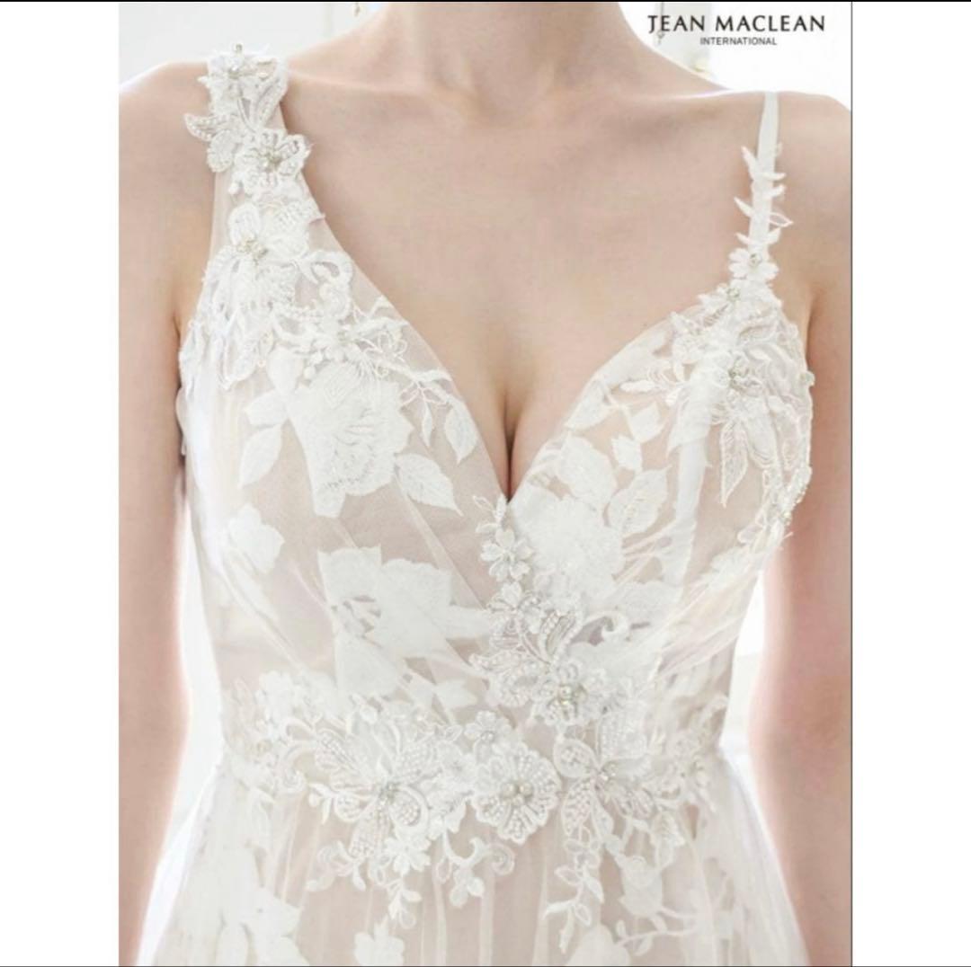 JEAN MACLEAN ホワイトロングドレス