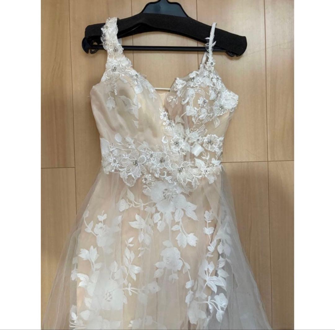 JEAN MACLEAN ホワイトロングドレス