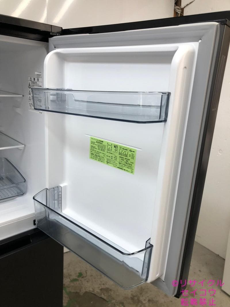 【中古】シャープ冷蔵庫 152L 2022年式2510231222