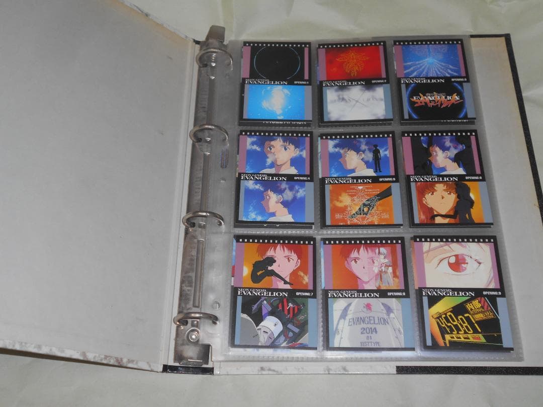 d*9様 エヴァ　トレカ　カード　まとめ　バインダー入り　ノーマルのみ　1集　版