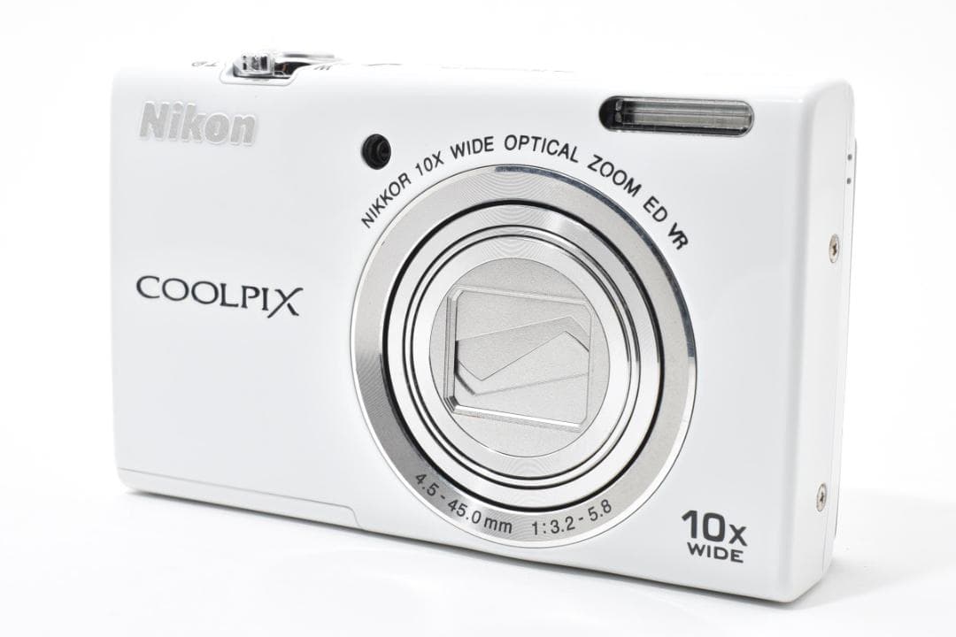 ニコン クールピクス S6200 コンパクトデジタルカメラ ホワイト Canon