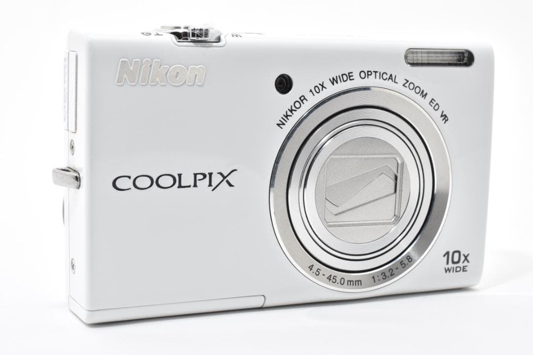 ニコン クールピクス S6200 コンパクトデジタルカメラ ホワイト Canon