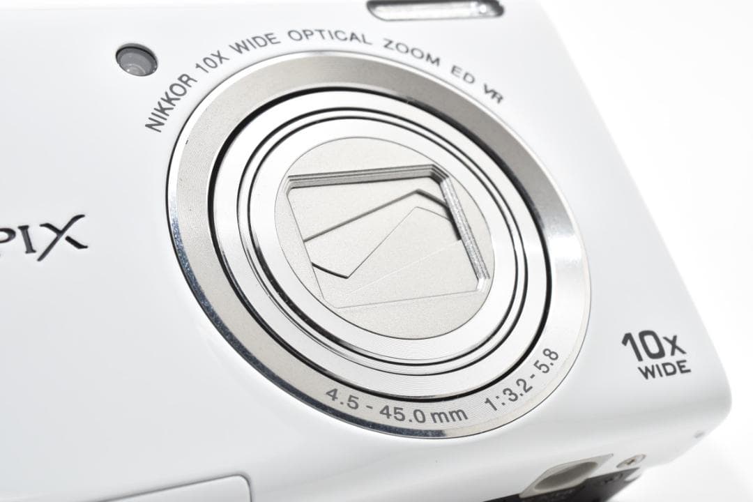 ニコン クールピクス S6200 コンパクトデジタルカメラ ホワイト Canon