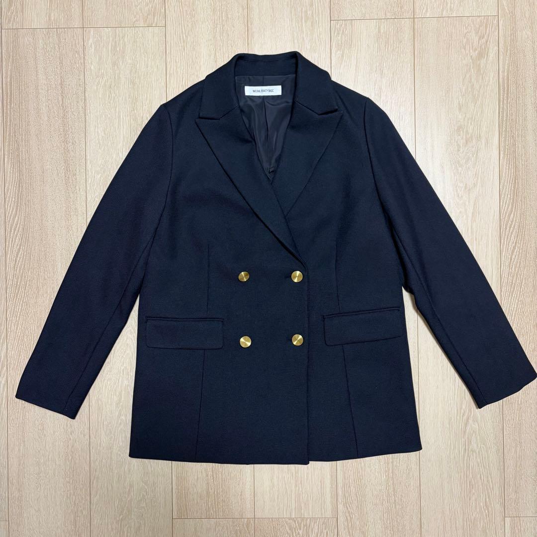 Natural Beauty Basic / ダブルブレストボクシージャケット