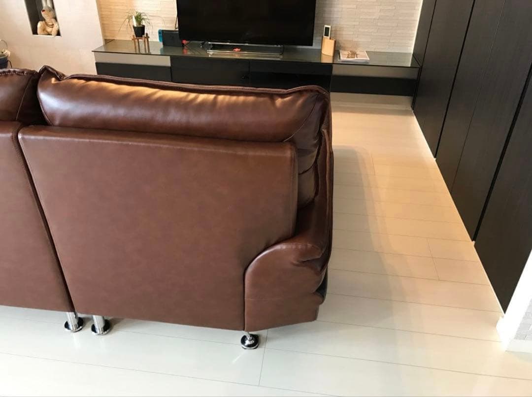 I*l様 『B』マナカーサ　右　カウチソファ　ソファ部分（2個口）