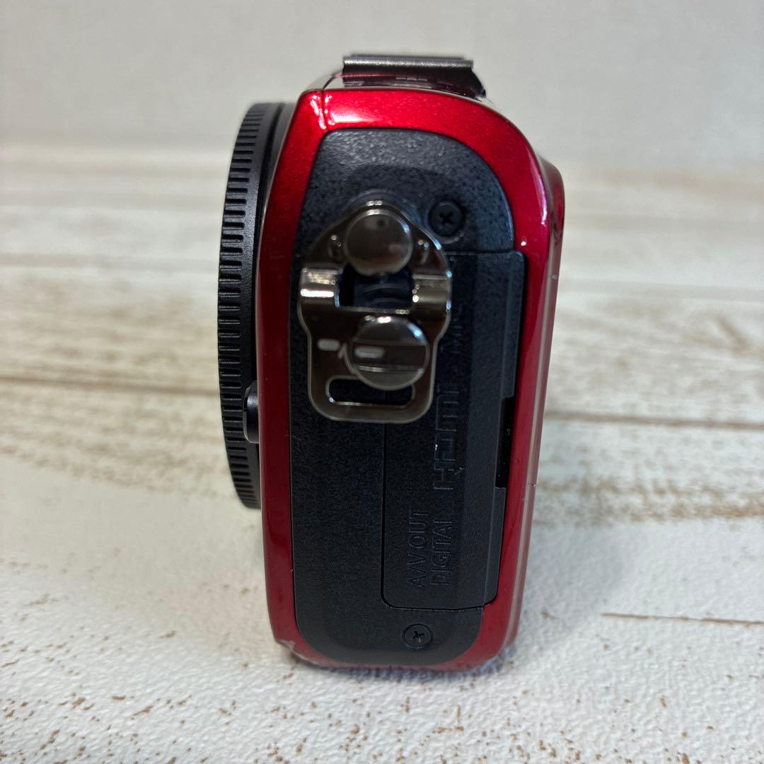 Canon EOS ミラーレスカメラ レッド 2本レンズ付き